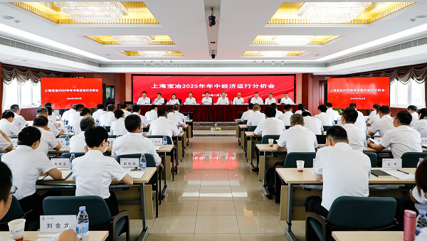 上海pg电子召开2025年年中经济运行剖析会